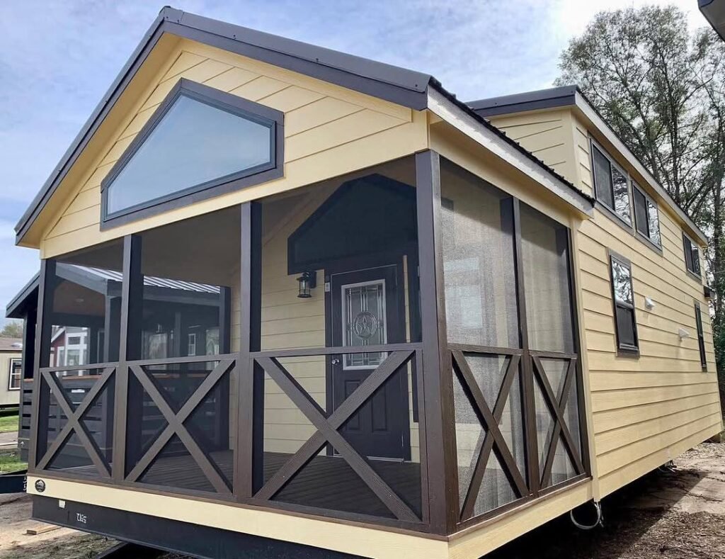 The Tumbleweed tiny home exterior